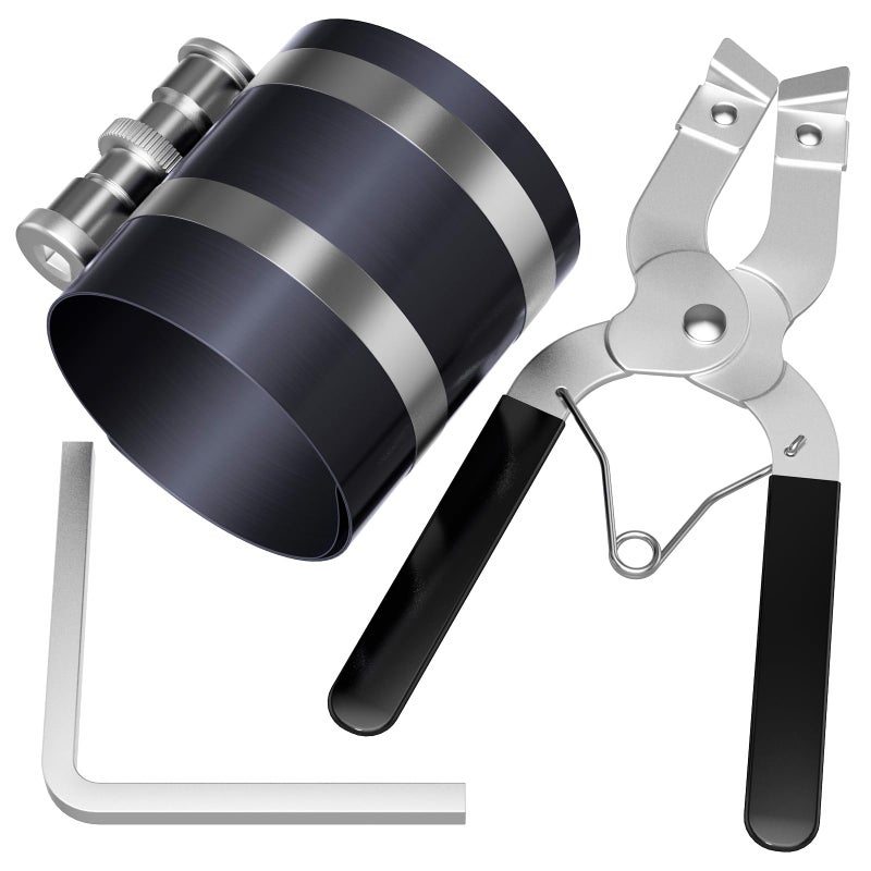 Moker Car Engine Piston Ring Installer Removal Kit - Image 2